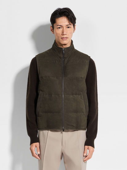 Suede Vest FW25 31840664 | Zegna US Suede Vest FW25 31840664 | Zegna US