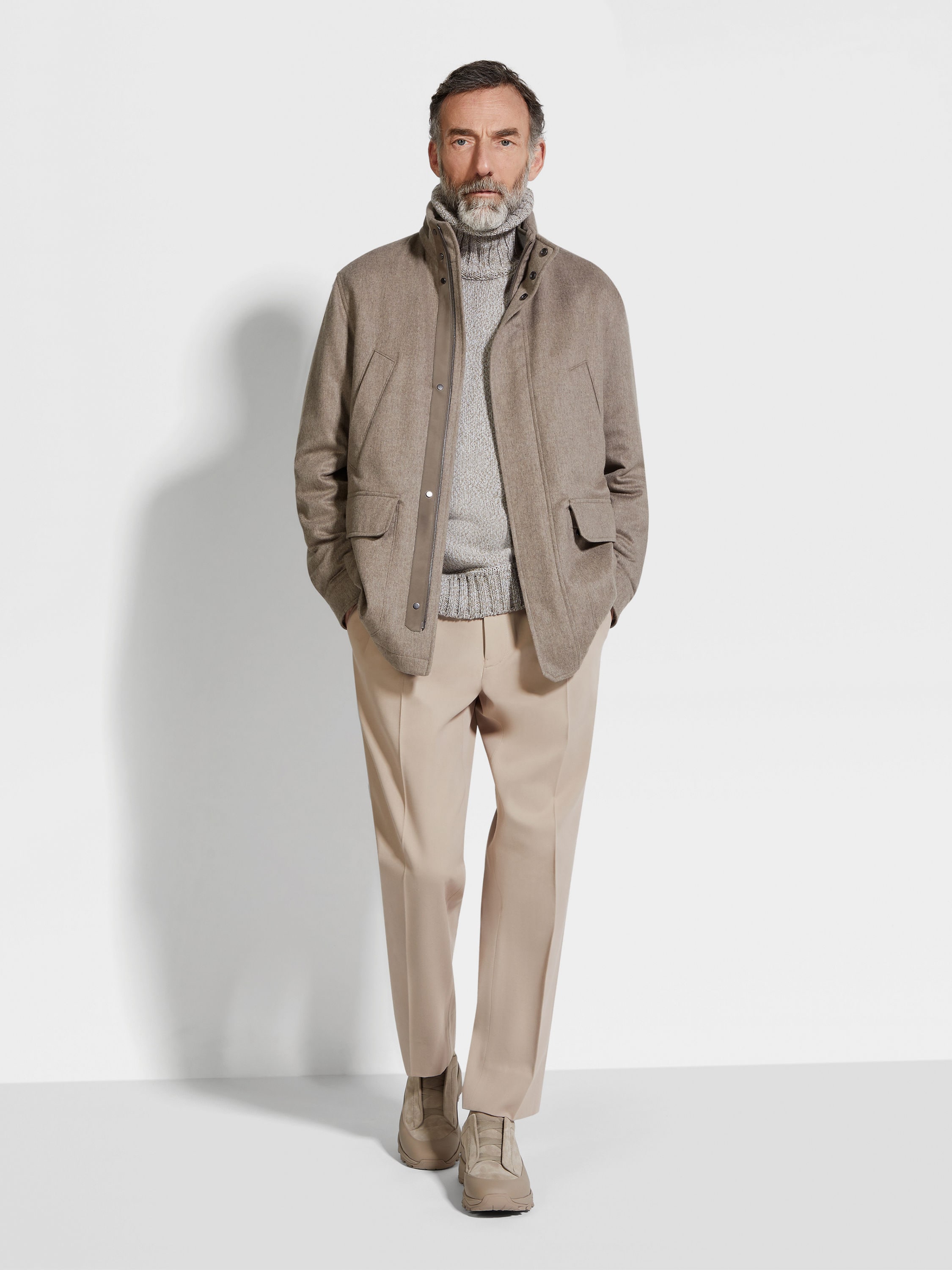 Car Coat aus Oasi Cashmere Elements Detailfoto #1 des Produkts