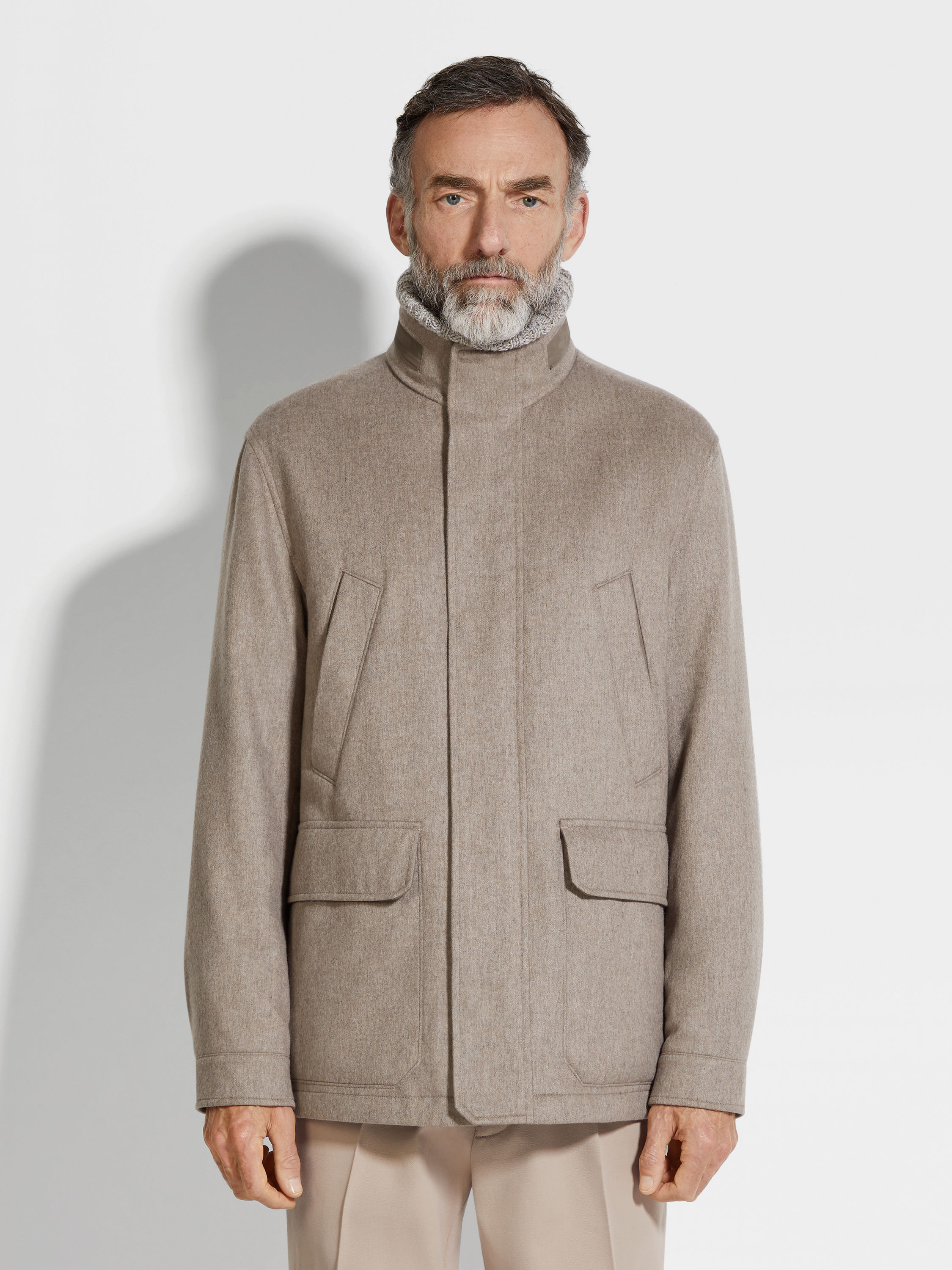 Car Coat aus Oasi Cashmere Elements Detailfoto #3 des Produkts