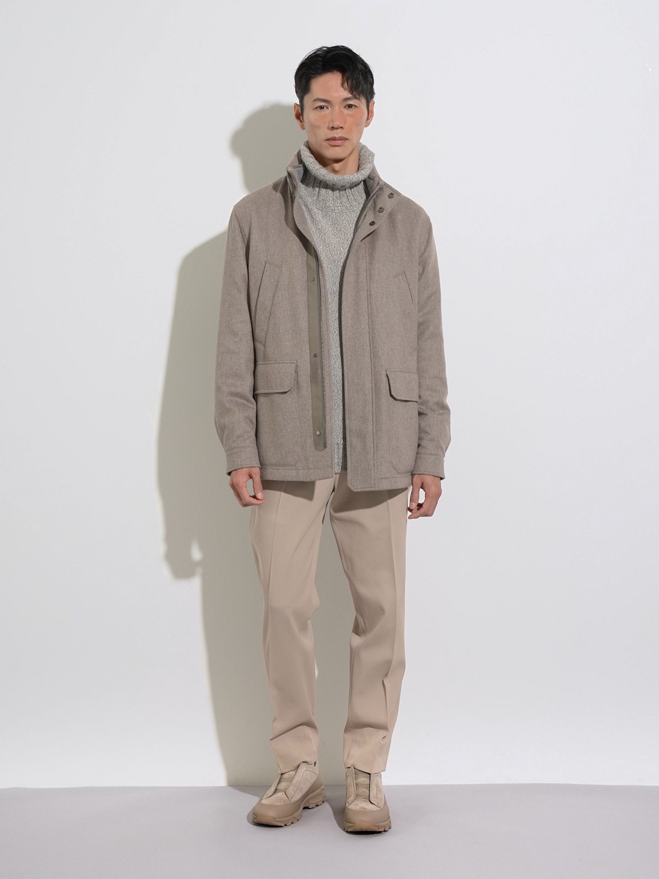 Oasi Cashmere Elements Car Coat FW25 31846579 | Zegna US Oasi Cashmere Elements Car Coat FW25 31846579 | Zegna US