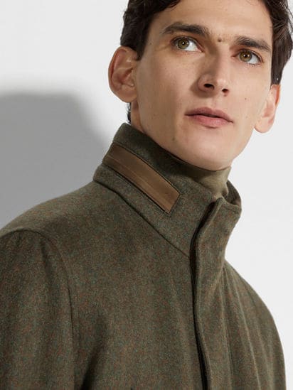 Oasi Cashmere Elements カーコート FW24 31846602 | Zegna JP Oasi Cashmere Elements カーコート FW24 31846602 | Zegna JP