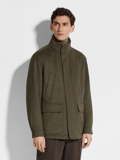 Oasi Cashmere Elements カーコート FW24 31846602 | Zegna JP Oasi Cashmere Elements カーコート FW24 31846602 | Zegna JP