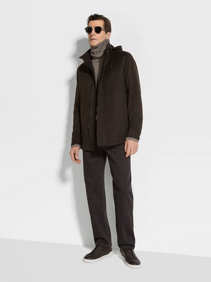 Oasi Cashmere Elements Cima Overjacket FW25 31819667 | Zegna US Oasi Cashmere Elements Cima Overjacket FW25 31819667 | Zegna US