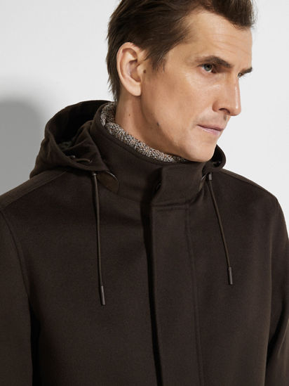 Oasi Cashmere Elements Cima Overjacket FW25 31819667 | Zegna US Oasi Cashmere Elements Cima Overjacket FW25 31819667 | Zegna US