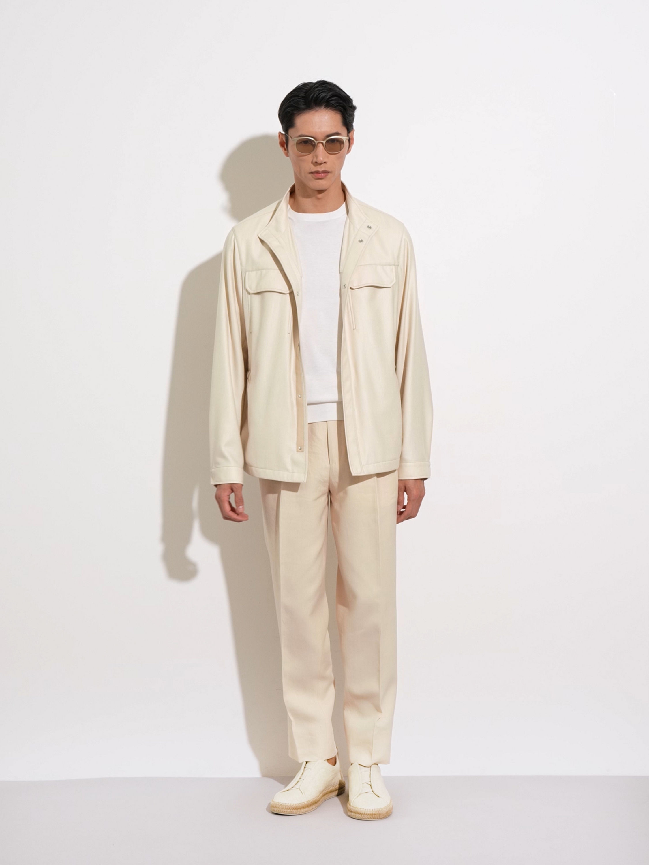 Cashmere Silk and Linen Blouson SS25 32337135 | Zegna US