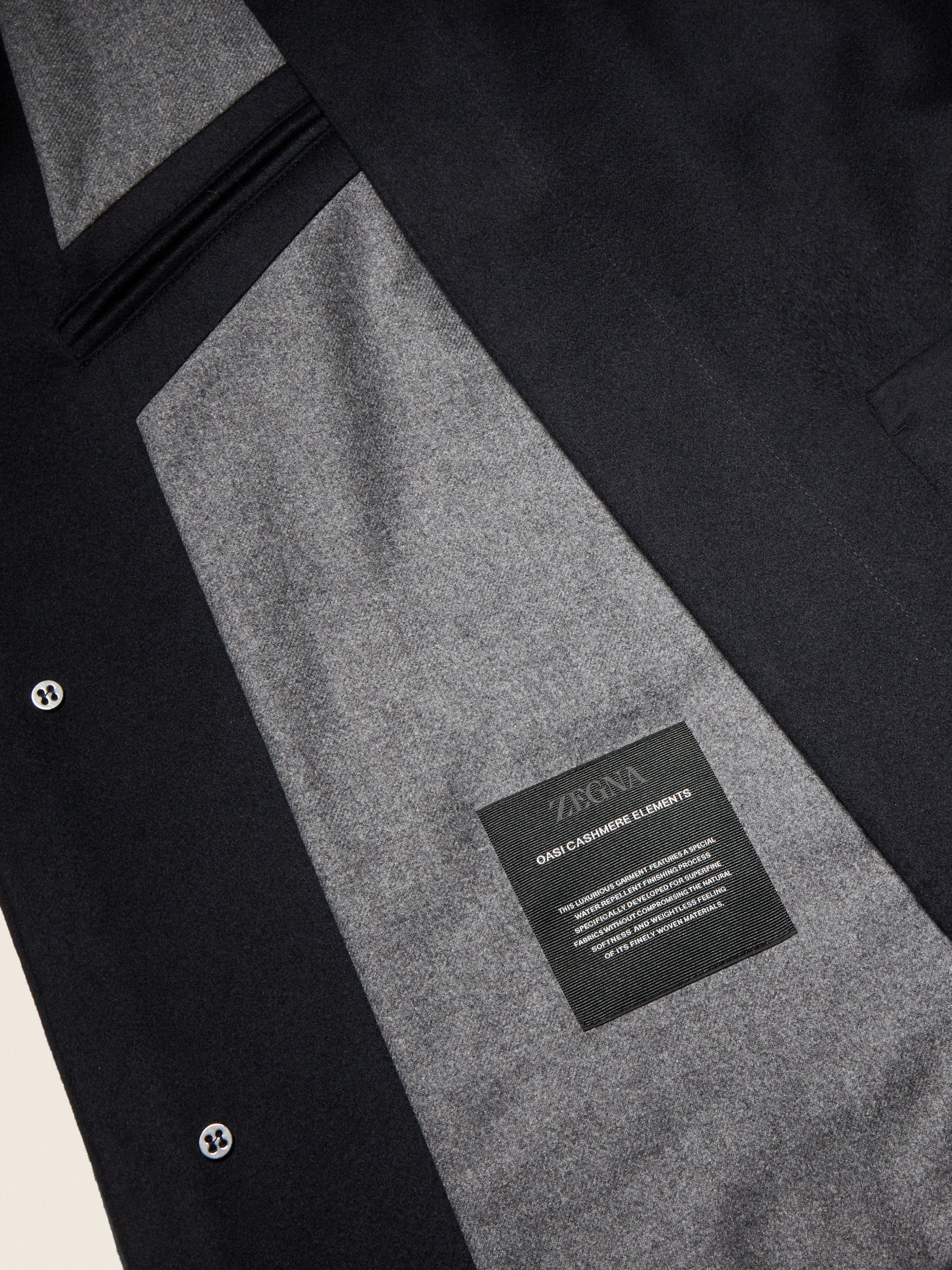 Oasi Cashmere Elements Chore Coat Product detail photo #2