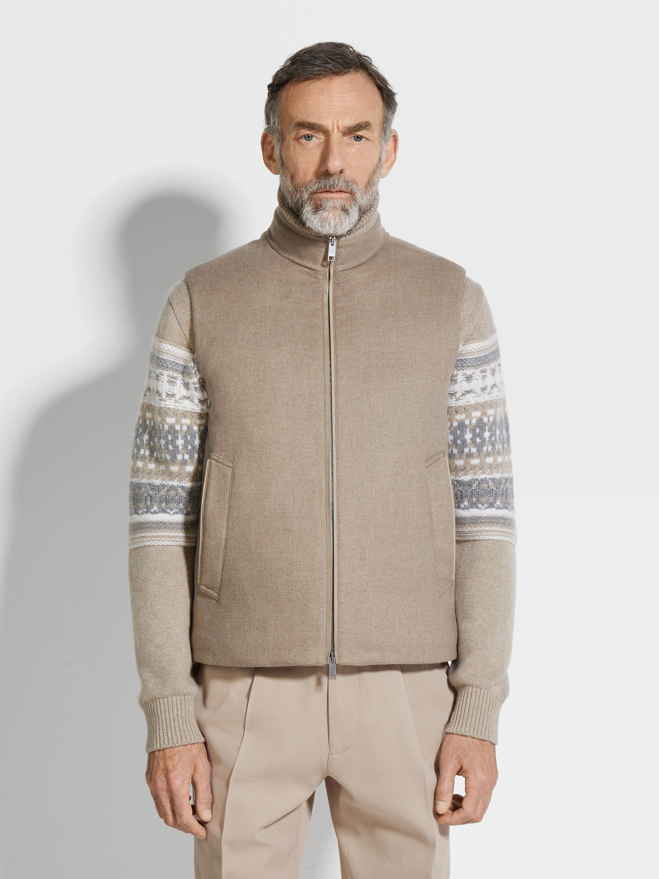 Oasi Cashmere Elements Vest Product detail photo #3