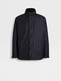 Navy Blue Mélange Oasi Cashmere Crewneck SS25 22884988