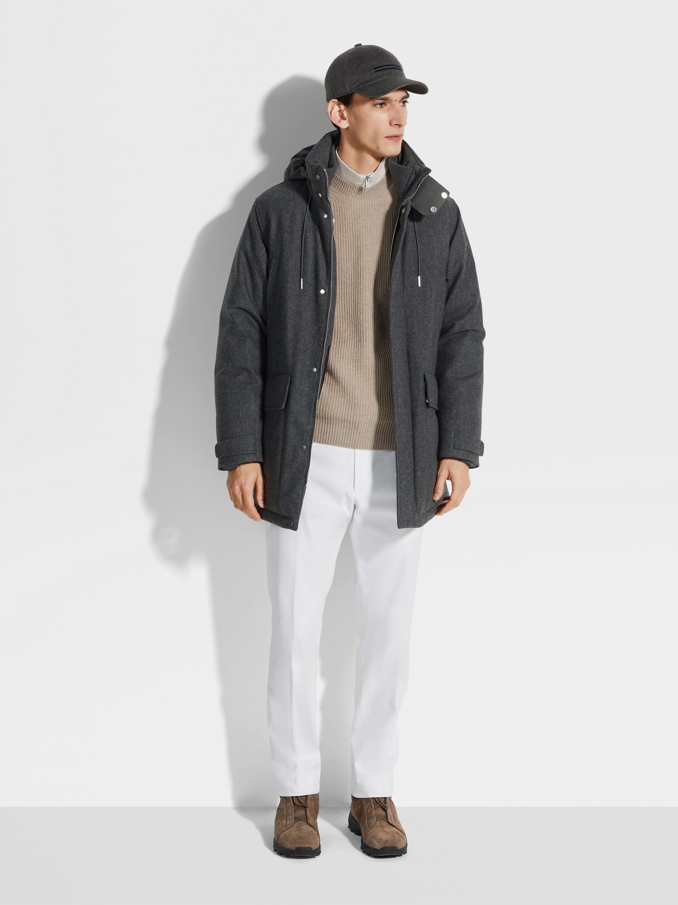 Technical Merino Wool Parka Product detail photo #1