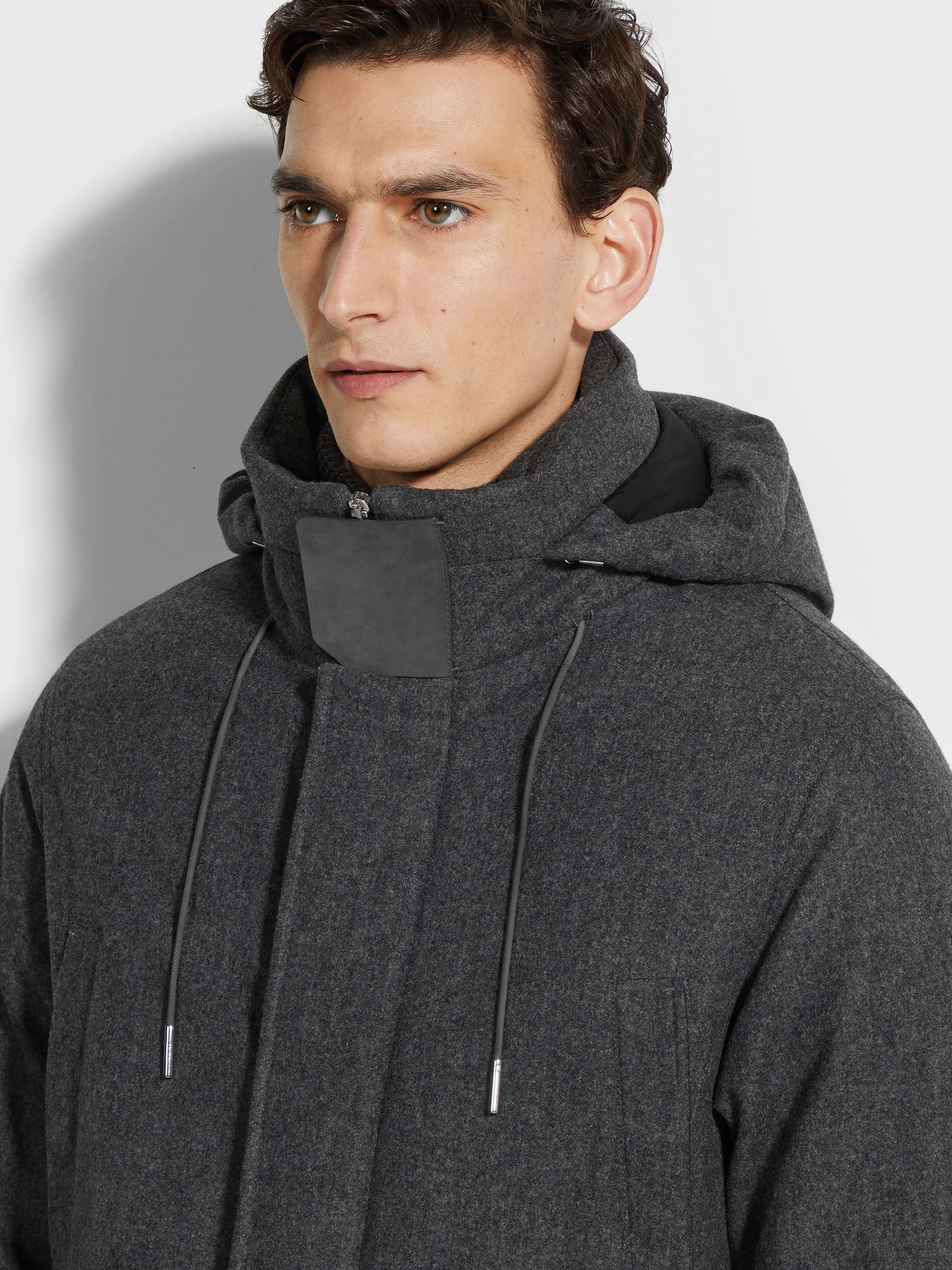 Technical Merino Wool Parka Product detail photo #2