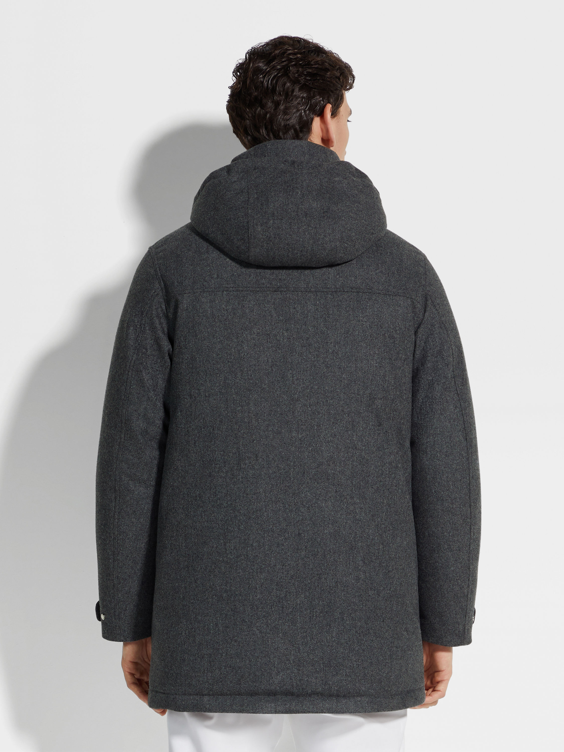 Technical Merino Wool Parka Product detail photo #4