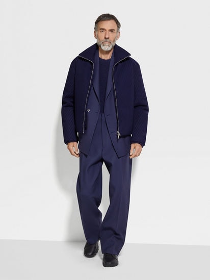 Oasi Cashmereブルゾン FW24 33168827 | Zegna JP Oasi Cashmereブルゾン FW24 33168827 | Zegna JP