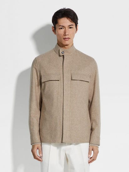 Oasi Cashmereオーバーシャツ FW24 31872750 | Zegna JP Oasi Cashmereオーバーシャツ FW24 31872750 | Zegna JP