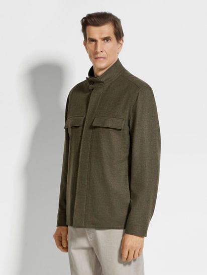 Oasi Cashmere Overshirt FW24 31872754 | Zegna US Oasi Cashmere Overshirt FW24 31872754 | Zegna US