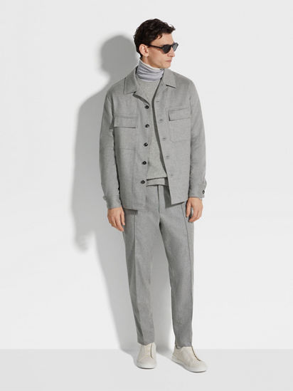 Oasi Cashmere Alba Overshirt FW24 32144957 | Zegna DE
