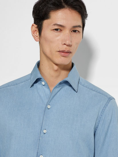 Bleached Detail-Button down Dress Bleached Detail-Button down Dress