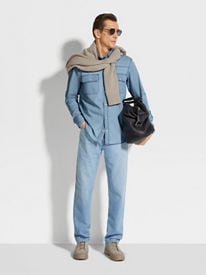 Light Taupe 15milmil15 Wool Joggers SS25 31862476 | Zegna US Light Taupe 15milmil15 Wool Joggers SS25 31862476 | Zegna US