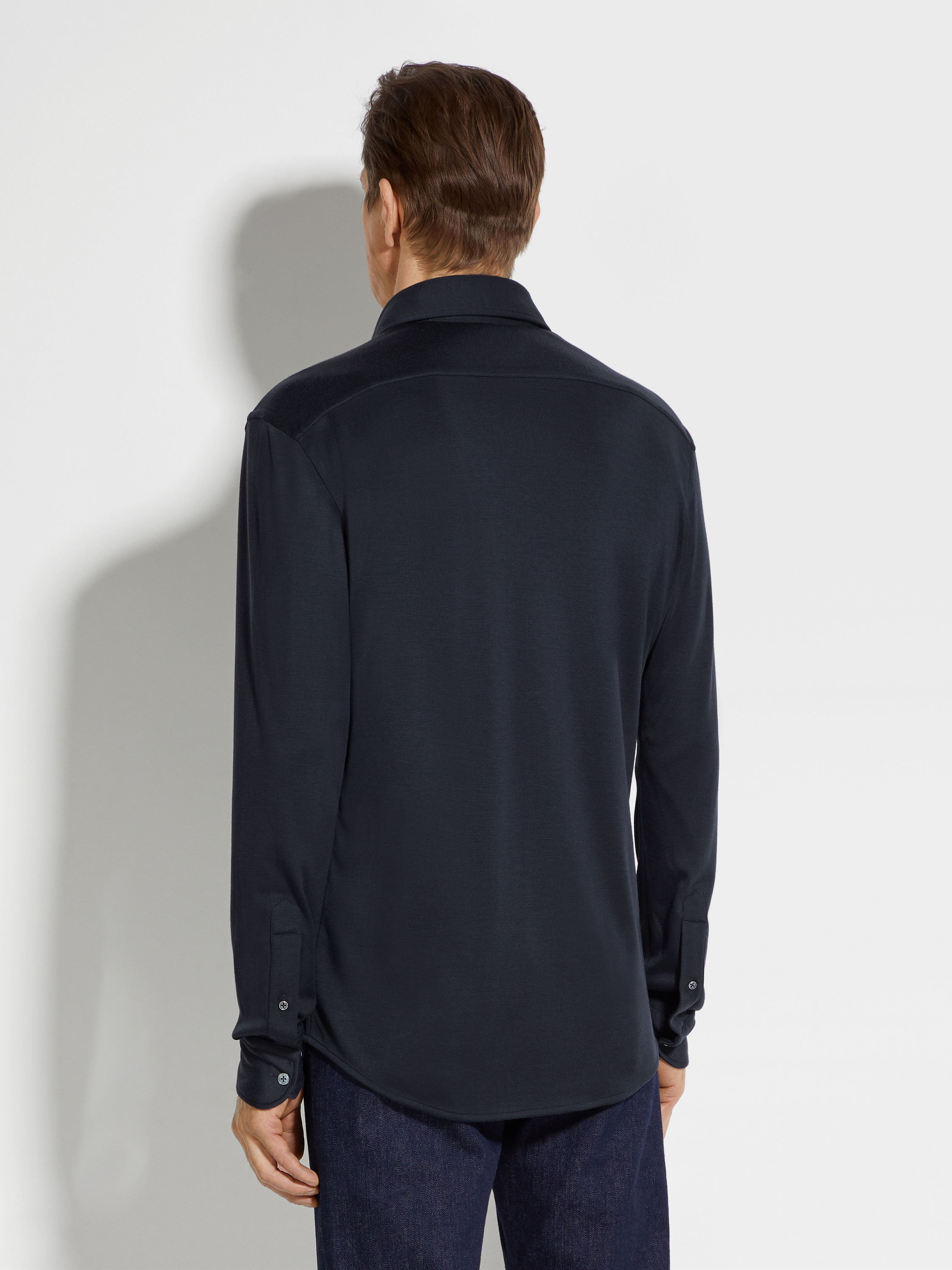 Cashmere and Silk Shirt Product detail photo #4