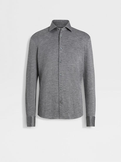 Cashmere and Silk Shirt FW25 31872756 | Zegna US