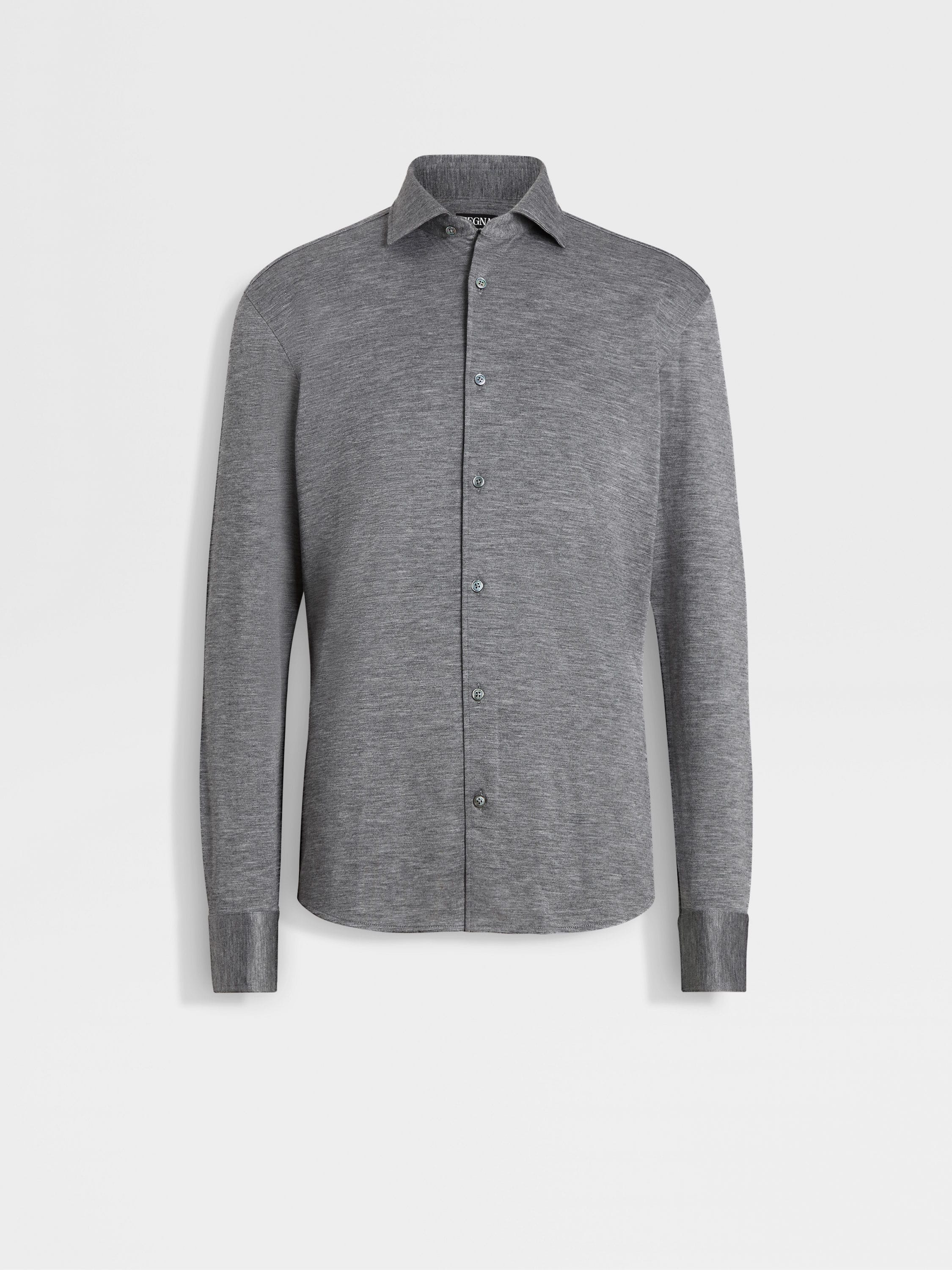 Cashmere and Silk Shirt FW25 31872756 | Zegna US Cashmere and Silk Shirt FW25 31872756 | Zegna US