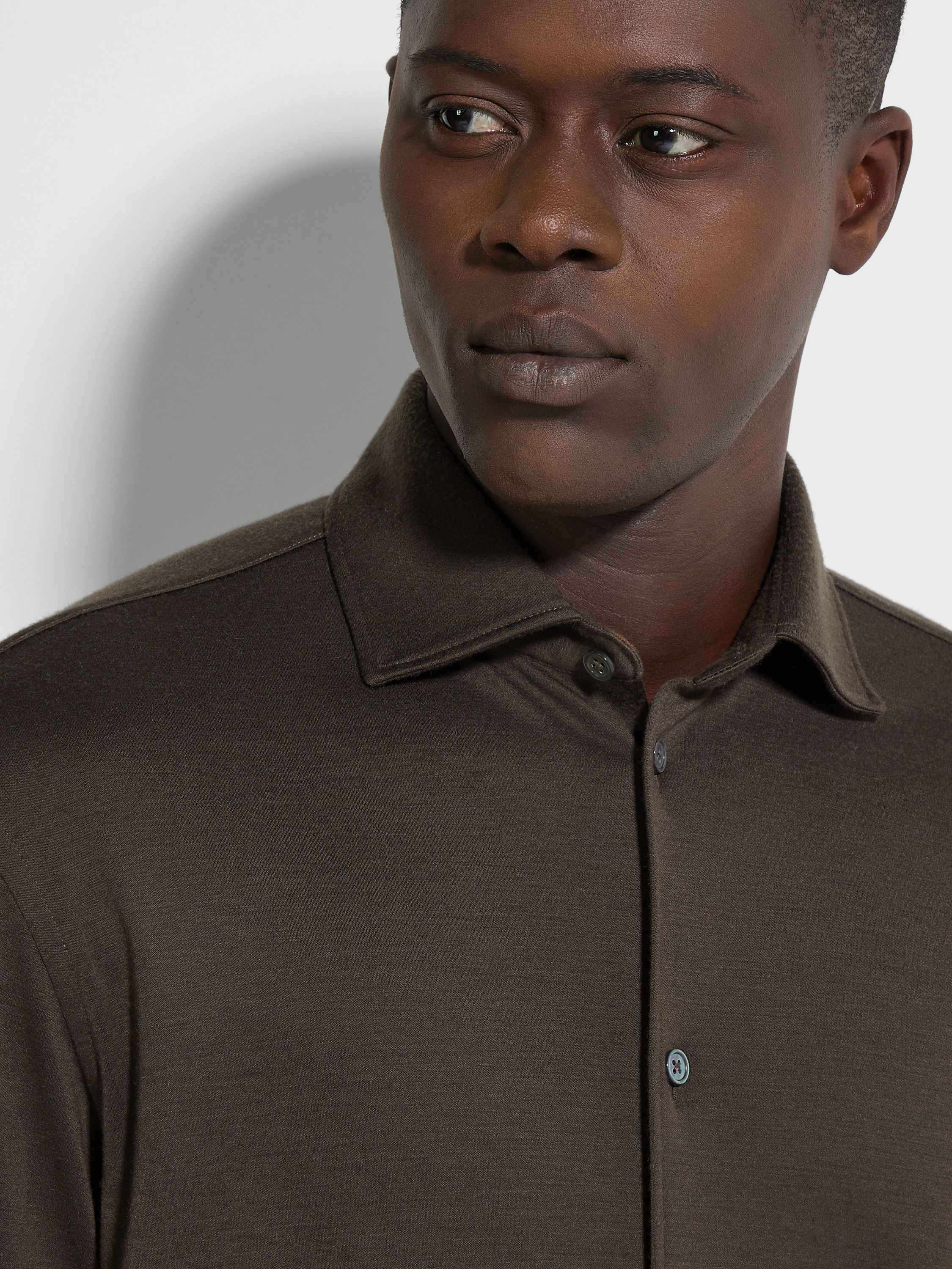 Cashmere and Silk Shirt Product detail photo #2