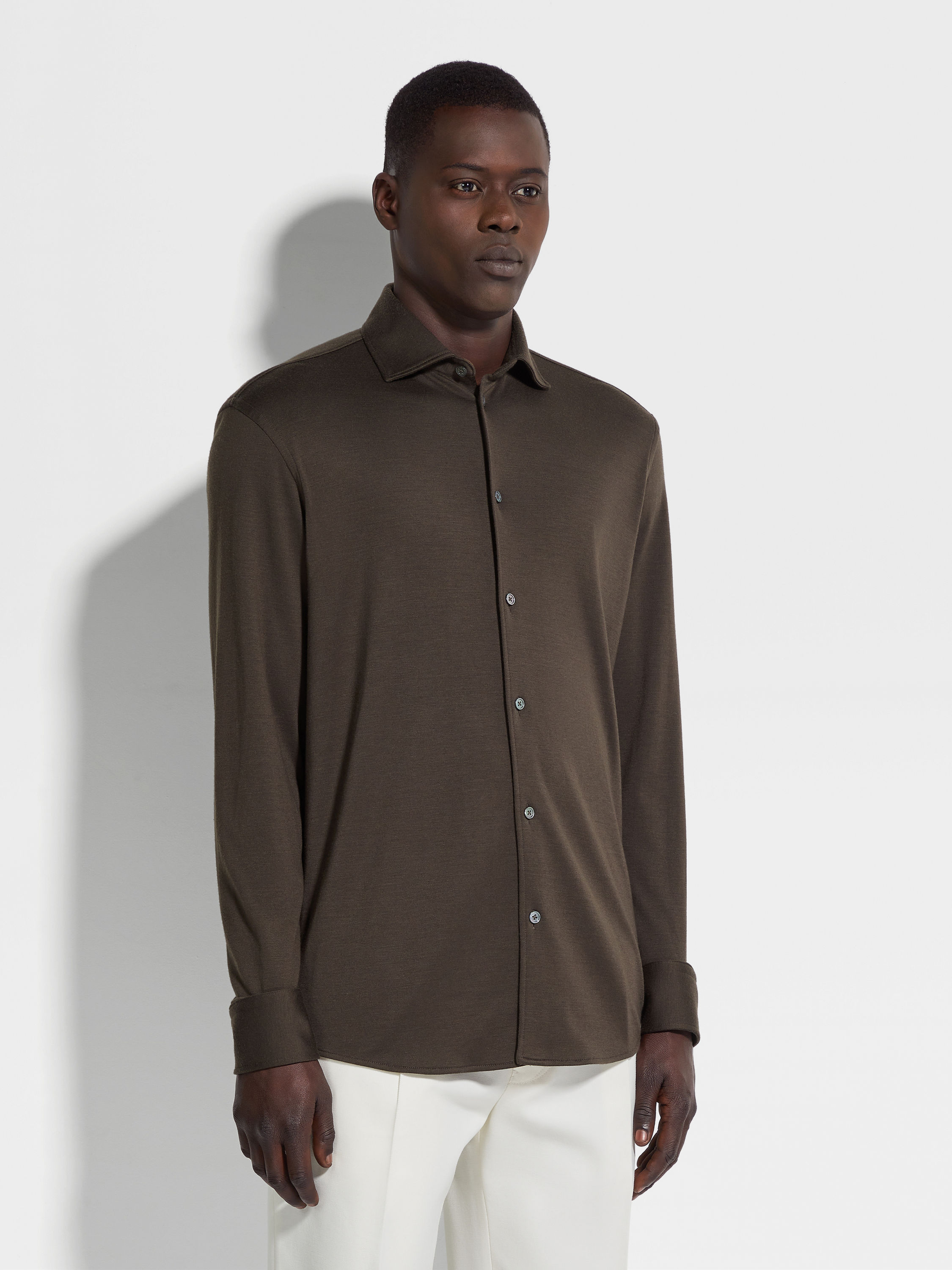 Cashmere and Silk Shirt Product detail photo #3