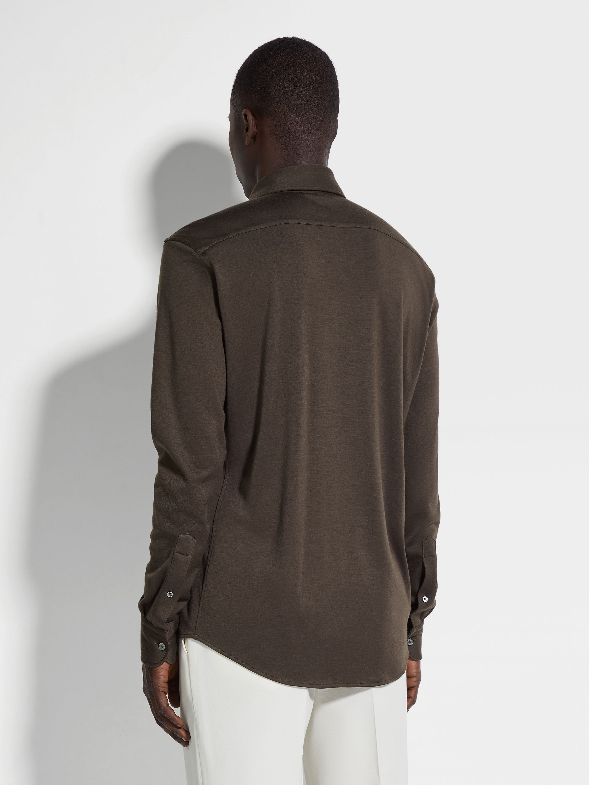 Cashmere and Silk Shirt Product detail photo #4