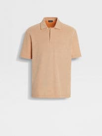 90s Ermenegildo Zegna カシミヤシルク混 ニットポロシャツ