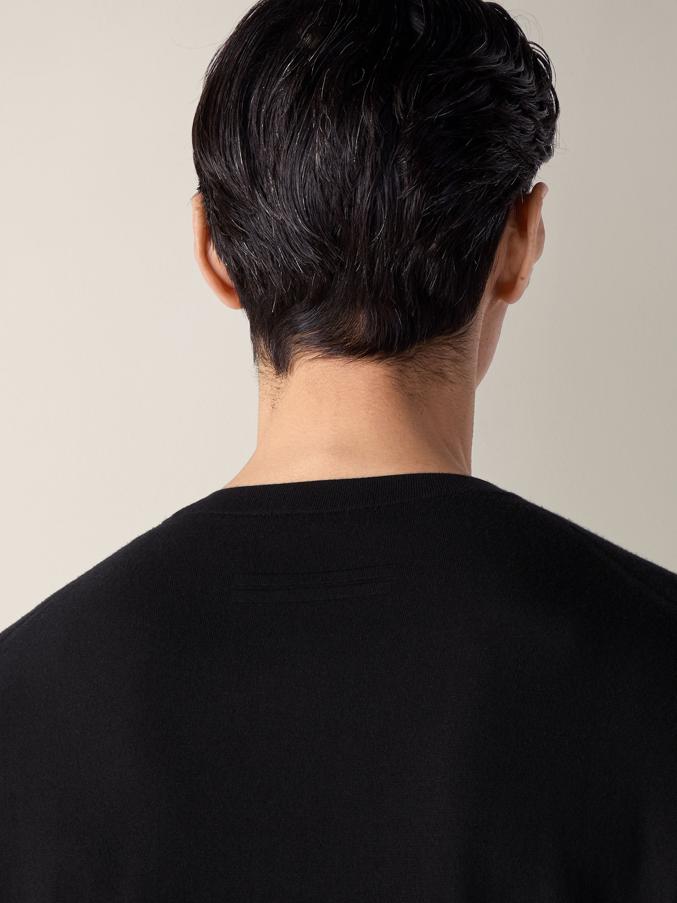 Black Vellus Aureum Crewneck Product detail photo #1