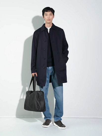 ネイビーブルー Premium Cottonポロシャツ SS25 33666591 | Zegna JP ネイビーブルー Premium Cottonポロシャツ SS25 33666591 | Zegna JP