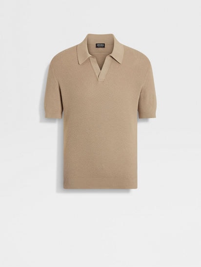 Tシャツ・カットソー Fay SS25 Cotton buttonless polo shirt (NMMC1501740VHY 00V7) Polo Shirt in Cotton OFF WHITE Man NMMC1501740VHY480017 | Fay