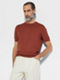 Brick Red Premium Cotton T-shirt Product detail photo #2