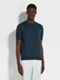 Dark Teal Blue Premium Cotton T-shirt Product detail photo #3
