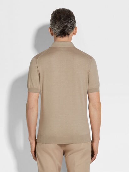 Tシャツ・カットソー MA' RY' YA SS25 Boucle cotton polo shirt (YPK002 C3) Ma'ry'ya Bouclé cotton polo shirt available on julian