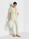 Light Yellow Premium Cotton Polo Shirt Product detail photo #2