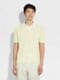 Light Yellow Premium Cotton Polo Shirt Product detail photo #3