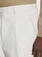White Cotton and Wool Pants Product detail photo #1