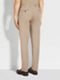 Light Taupe Stretch Premium Cotton Pants Product detail photo #4
