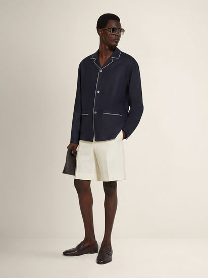 ホワイト Oasi Lino ショートパンツ SS26 33969210 | Zegna JP