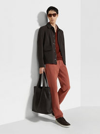 【値下げ】【新品未使用】ZEGNA ブラックデニム　プリーツ　トラウザーズ OPPOSE DUALITY - 【24AW】10ポケット パネル デニム トラウザー
