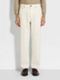 White Stone-washed Cotton Roccia Jeans Product detail photo #4