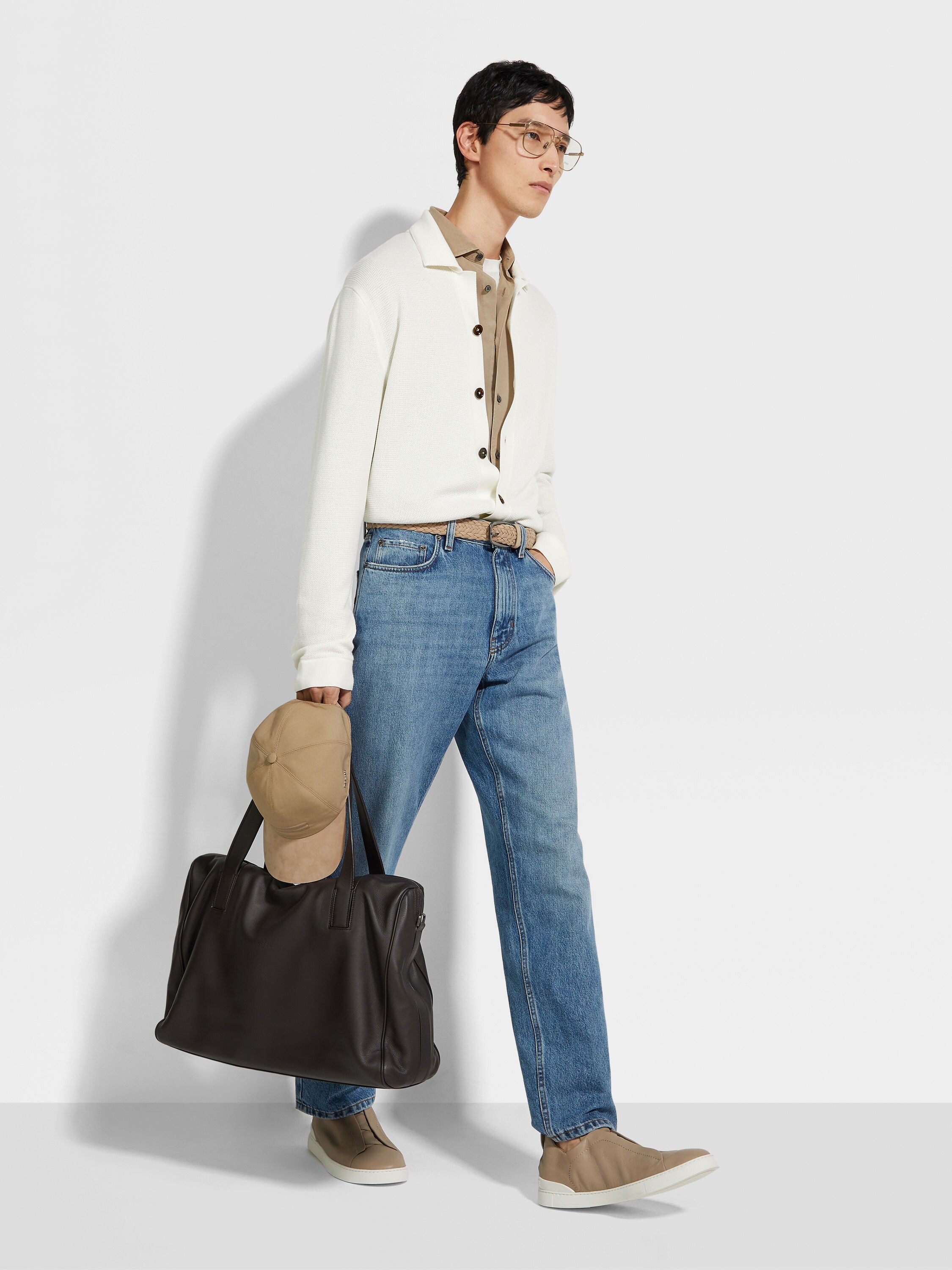 White Wool Shirt Product detail photo #2