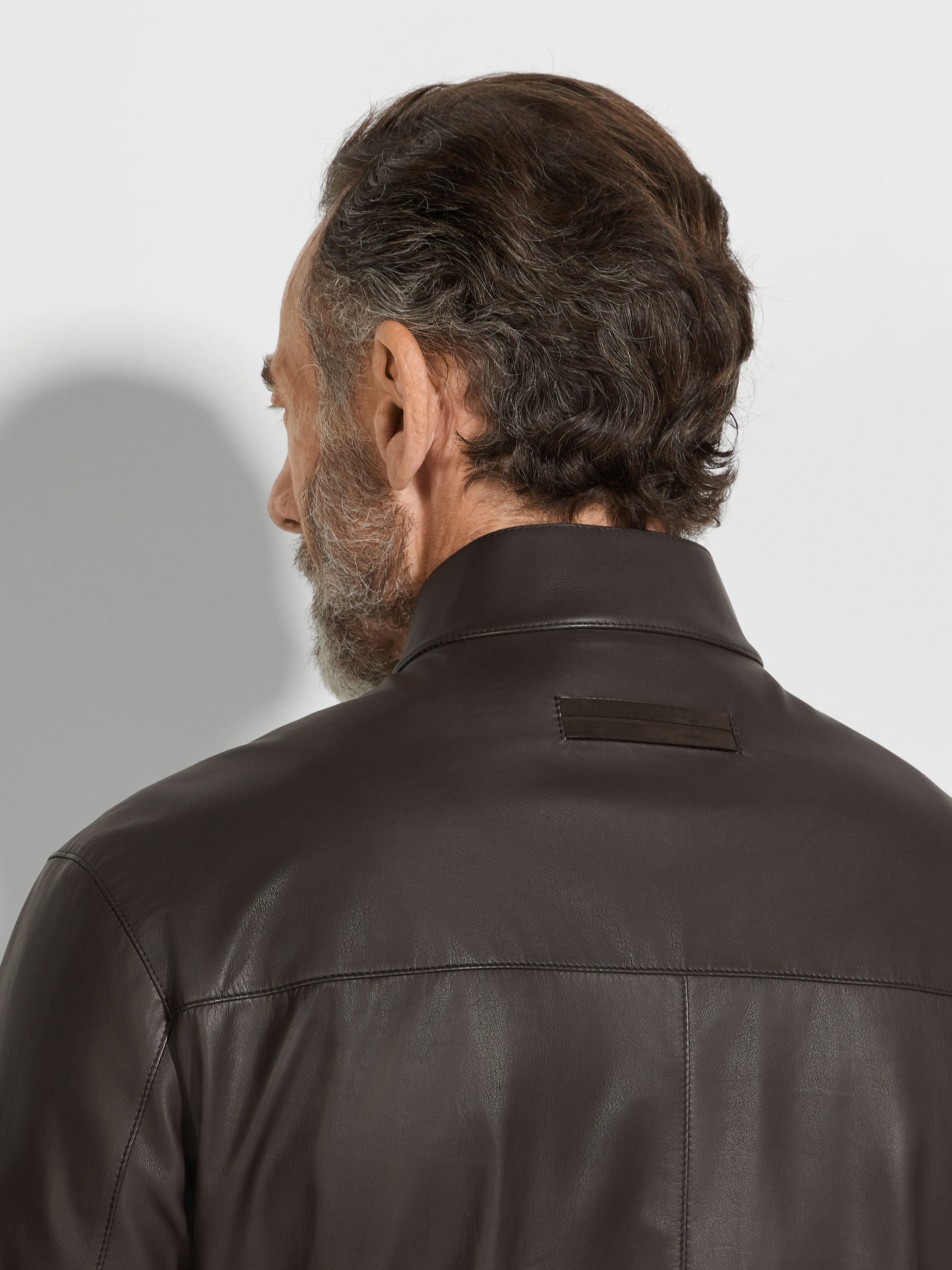 Nappa Leather Bomber Product detail photo #2