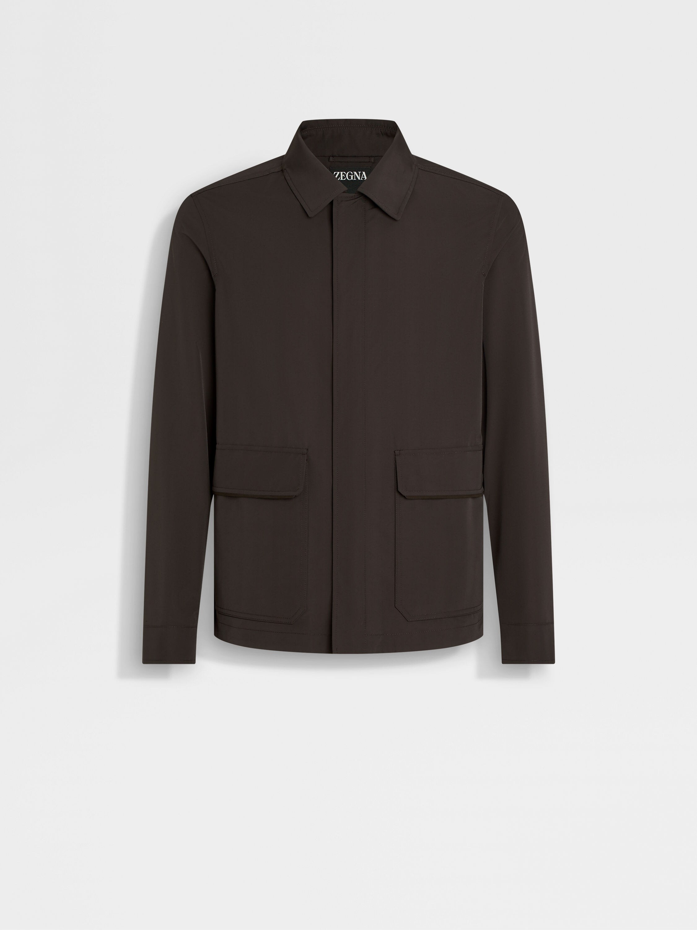 Nylon Wool and Silk Blouson Main product photo