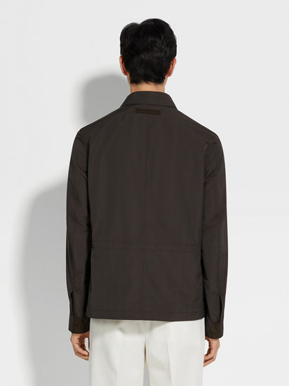 Nylon Wool and Silk Blouson SS25 33666136 | Zegna TR