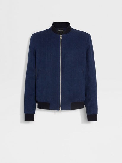 ブルゾン Z Zegna Bomber Oasi Lino Oasi Lino Bomber SS25 33974286 | Zegna JP