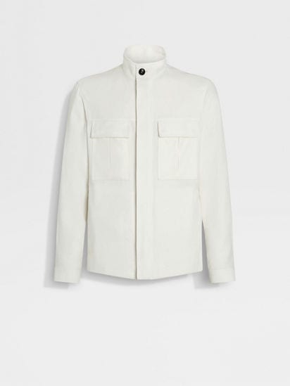 Oasi Lino Field Jacket SS25 33992753 | Zegna US Oasi Lino Field Jacket SS25 33992753 | Zegna US
