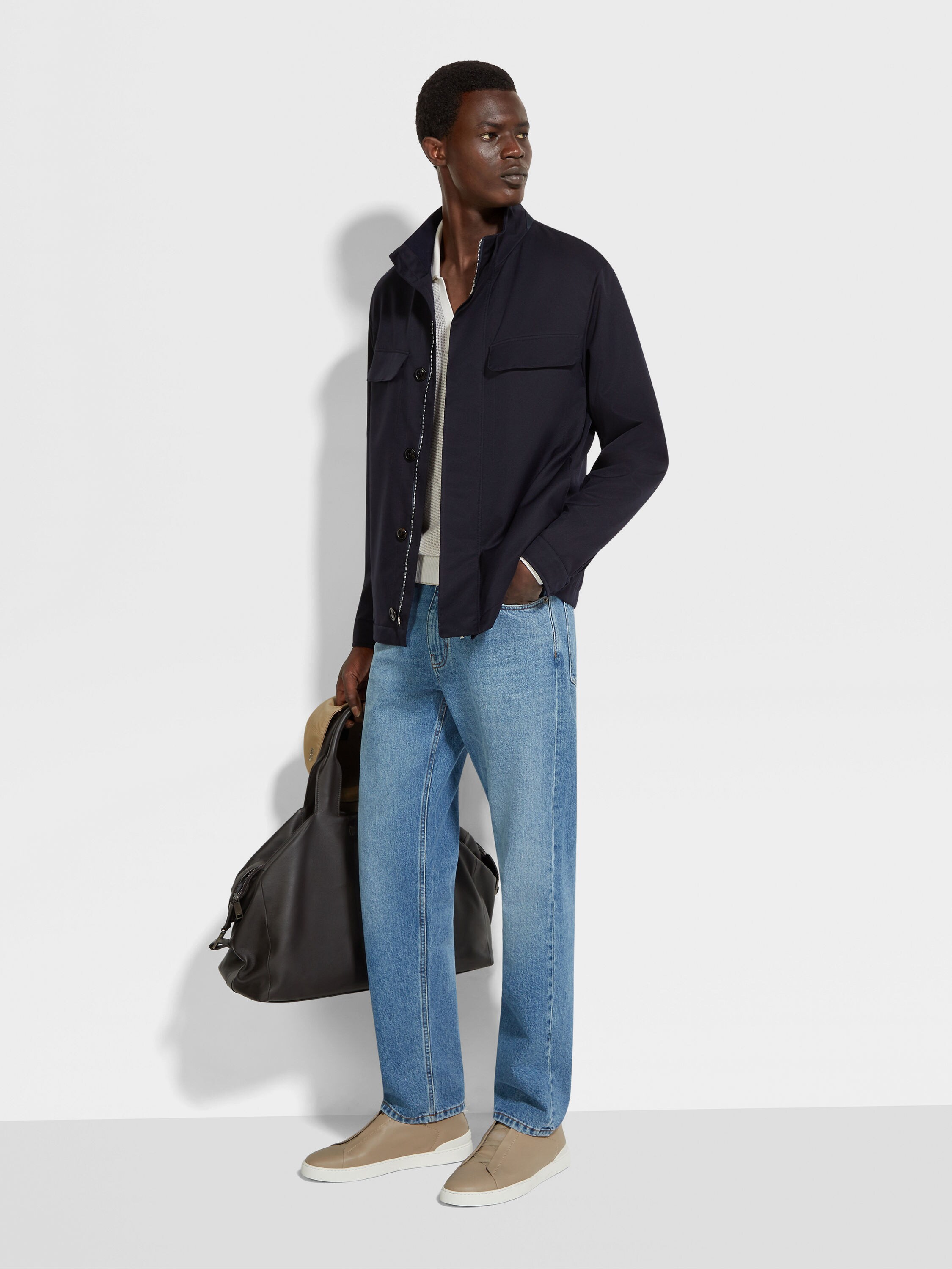 Field Jacket Motorin 125cc in Microfibra Foto #1 di dettaglio del prodotto