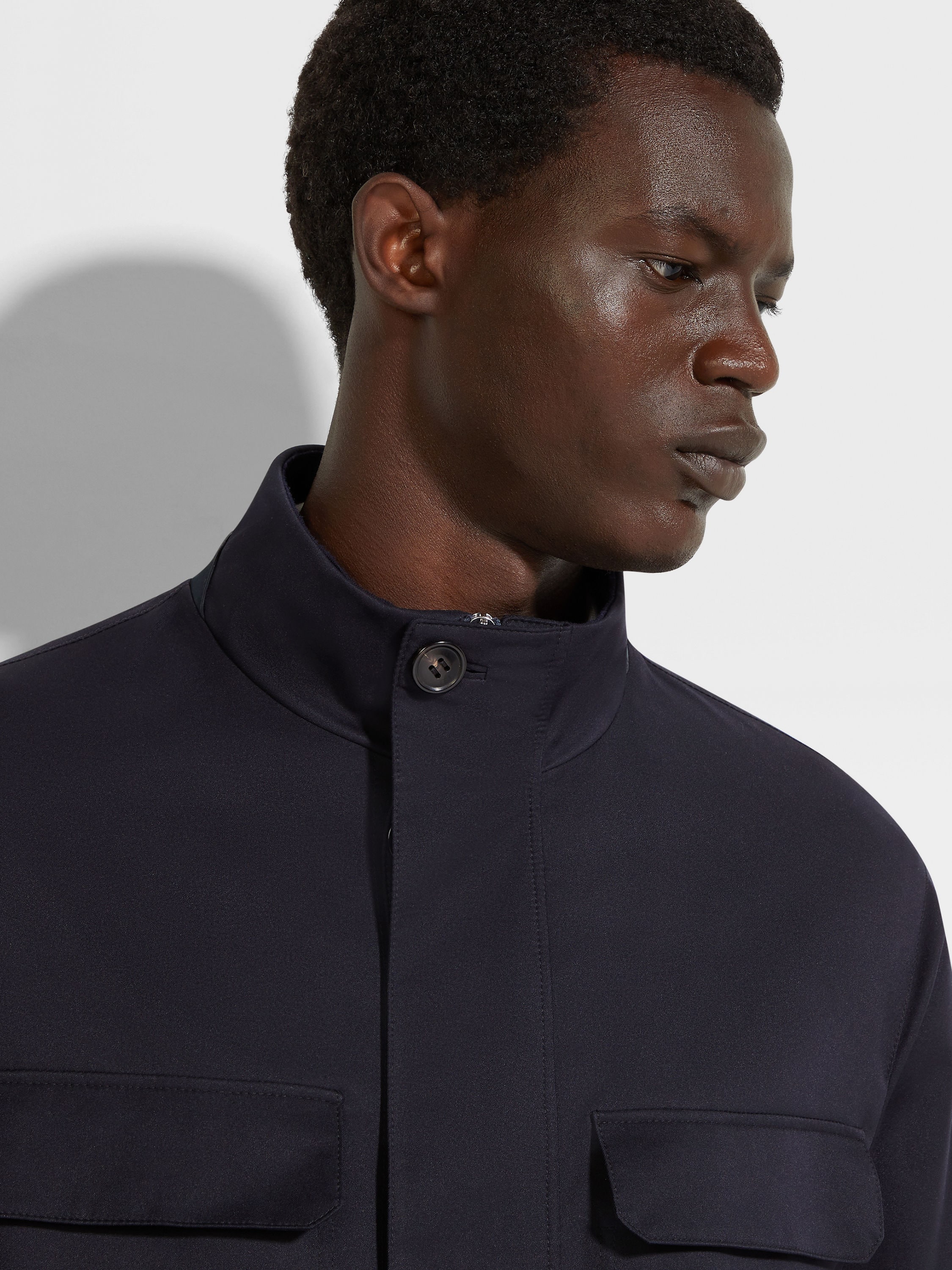 Field Jacket Motorin 125cc in Microfibra Foto #2 di dettaglio del prodotto