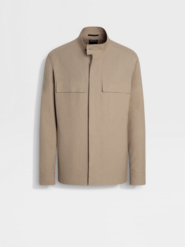 Oasi Lino Overshirt Main product photo